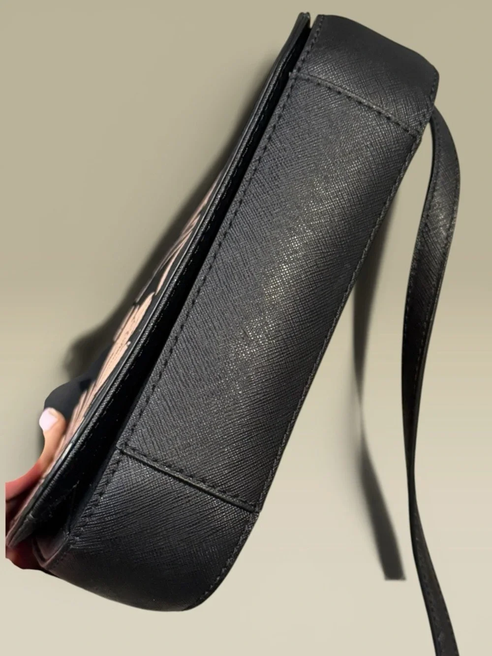 Kate Spade New York Large Carsen Crossbody Bag Laurel Way Gardenia Black Multi